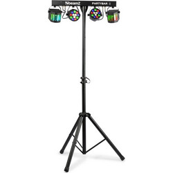 Max LED Partybar2 2x Φωτορυθμικό Προβολέας LED PAR DMX RGBW