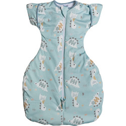 Tender Ανοιξιάτικος Φθινοπωρινός Υπνόσακος Swaddle Arms Up Dino Light Blue 27721