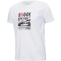 Brille Brooklyn Ανδρικό Αθλητικό T-Shirt Λευκό SD240184-WHT