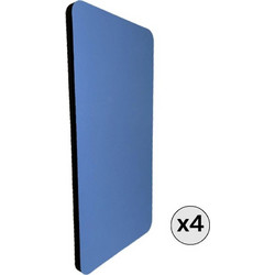 Acustico Audiodesigner DECHO Style Rect Ηχοαπορροφητικά Πάνελ 60x120x4cm 4τμχ Γαλάζια