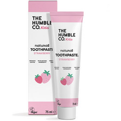 The Humble Co. Strawberry 1000pm Παιδική Οδοντόκρεμα κατά της Πλάκας 75ml
