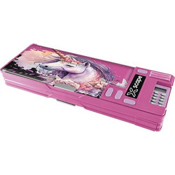 Graffiti Retro Unicorn Xscape Κασετίνα Ροζ 259642