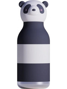 Asobu Bestie Panda Παιδικό Παγούρι Θερμός Ανοξείδωτο BPA Free Μαύρο Λευκό 475ml
