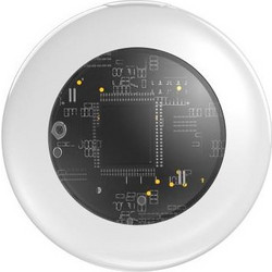 Devia G2305 Lite Tag Transparent Anti-Lost Tracker Apple Find My White 1 Pack