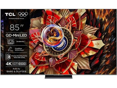 TCL QD Mini-LED 85C9K Smart Τηλεόραση 85" 4K UHD Mini LED HDR (2025)