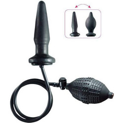 Toyz4lovers Timeless Inflatable Small Πρωκτική Σφήνα 12.3cm Μαύρη