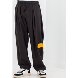 Tee Library Ανδρικό Παντελόνι Baggy Εφαρμογή Μαύρο