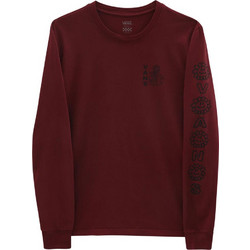 Vans Γυναικείο Φούτερ Oversized Μπορντό VN0A5IA1ZBS