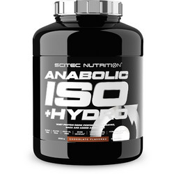 Scitec Nutrition Anabolic ISO +Hydro Chocolate Πρωτεΐνη Ορού Γάλακτος Γράμμωσης Χωρίς Γλουτένη 2kg