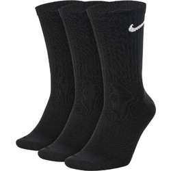 Nike Everyday Ανδρικές Κάλτσες Ψηλές Μαύρες 3Pack SX7676-010
