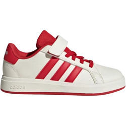 Adidas Grand Court 2.0 Παιδικά Sneakers Μπεζ Κόκκινα JQ8003