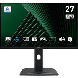 MSI PRO MP275PG IPS Monitor 27" 1920x1080 FHD 100Hz 4ms