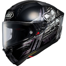 Shoei X-SPR Pro Cross Logo TC-5 Black Κράνος Μηχανής Full Face 1450gr