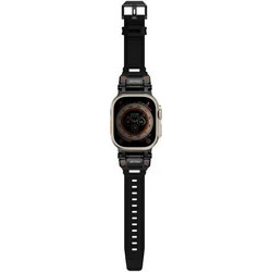 SKINARMA Titon Λουράκι Σιλικόνης Black (Apple Watch Ultra 49mm)