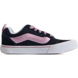 Vans Knu Skool Παιδικά Sneakers Μαύρα Ροζ VN000D2TBLK