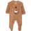 Dreams Mr Cute Bear Φορμάκι Μακρυμάνικo για Αγόρι Βελουτέ Καφέ 2572201-1