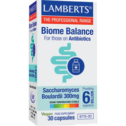 Lamberts Biome Balance for Those on Antibiotics Προβιοτικά 30 Κάψουλες