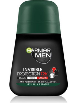Garnier Invisible Protection Ανδρικό Αποσμητικό Roll On 72h 50ml