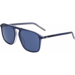 Zeiss ZS22507S-413 Ανδρικά Γυαλιά Ηλίου Aviator Κοκάλινα Μαύρα με Μπλε Φακό
