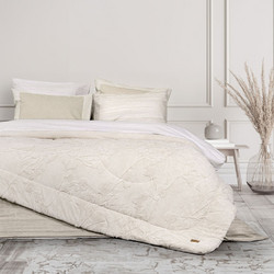 Nima Κουβερτοπάπλωμα Μονό 160x220 Elara Light Beige