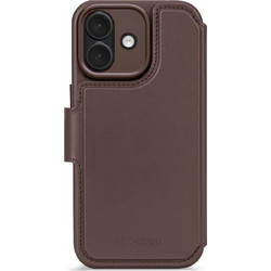 Decoded Leather Detachable Wallet Chocolate Brown (iPhone 17)
