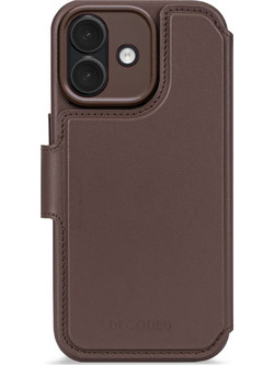 Decoded Leather Detachable Wallet Chocolate Brown (iPhone 17)