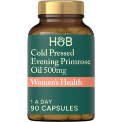 Holland & Barrett Cold Pressed Evening Primrose Oil Έλαιο Νυχτολούλουδου 500mg Women's Health 90 Κάψουλες