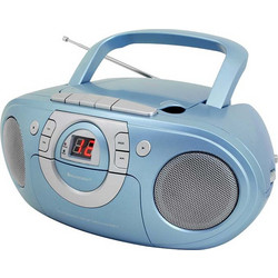 Soundmaster Boombox SCD5100 Φορητό Ράδιο CD Player με Κασετόφωνο Γαλάζιο