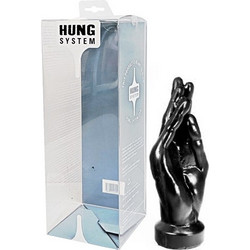 Hung System Hello Πρωκτική Σφήνα 23.7cm Μαύρη D-223108