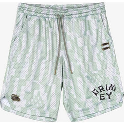 Grimey Lucky Dragon Αθλητική Ανδρική Βερμούδα Πράσινο Mint GRBS185-WHT