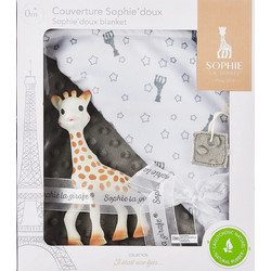 Sophie La Girafe Σετ Δώρου για Νεογέννητα Λευκό Μπεζ 2τμχ