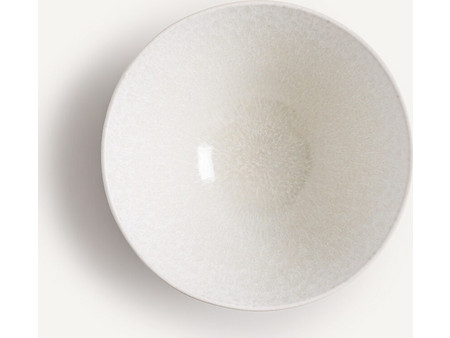 LA Redoute Kanso Λευκό Πιάτα Βαθιά Κεραμικά 20cm 4τμχ