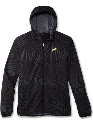 Brooks Ανδρικό Μπουφάν Softshell Μαύρο 211385-046