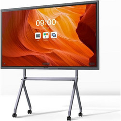 Maxhub ST41B Βάση Τηλεόρασης Δαπέδου Περιστρεφόμενη Τροχήλατη 55"-86" έως 100kg