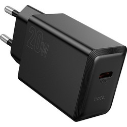 Hoco N68 Φορτιστής χωρίς Καλώδιο με Θύρα USB-C 20W Power Delivery Black