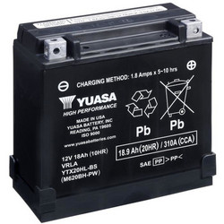 Yuasa Μπαταρία Μοτοσυκλέτας YTX20HL-BS-PW 18Ah