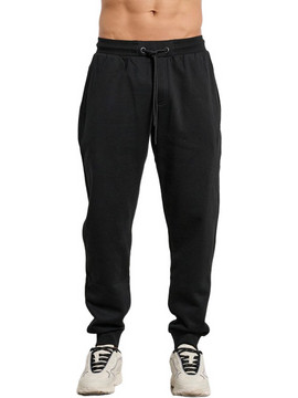 BodyTalk Ανδρικό Παντελόνι Φόρμας Fleece με Λάστιχο Μαύρο 1252-959800-00100