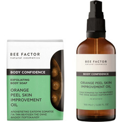 Bee Factor Orange Peel Skin Improvement Oil 100ml + Exfoliating Body Soap