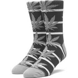 Huf North Plantlife Ανδρικές Κάλτσες Ψηλές με Σχέδια Γκρι SK00360