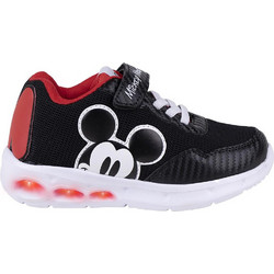 Cerda Παιδικά Sneakers με Φωτάκια Μαύρα Κόκκινα 2300005425