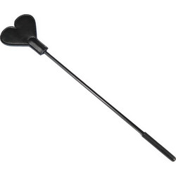 LateToBed Heart Crop Μαστίγιο 35cm