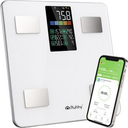 Ruhhy Smart Ζυγαριά με Λιπομέτρηση & Bluetooth 20676