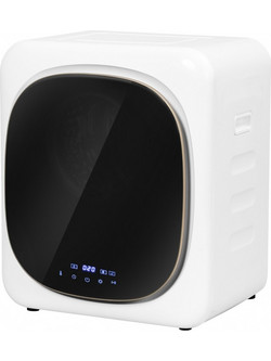 HOMCOM B61-011V90WT Στεγνωτήριο Ρούχων 4kg