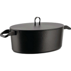 Alessi La Cintura Di Orione Μαντεμένια Γάστρα Οβάλ 32x23cm 90108