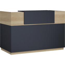 Pakoworld Lotus Γραφείο Reception Ξύλινο 200x70x110cm 069-000098