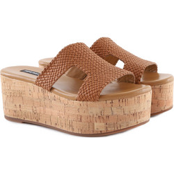 Nine West Vina 2 Καλοκαιρινές Γυναικείες Πλατφόρμες Ψηλές Ταμπά