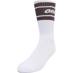 Obey Cooper II Ανδρικές Κάλτσες Ψηλές Λευκές 100260093-WHITE-JAVA