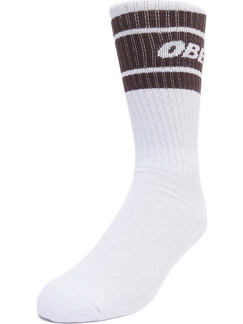 Obey Cooper II Ανδρικές Κάλτσες Ψηλές Λευκές 100260093-WHITE-JAVA