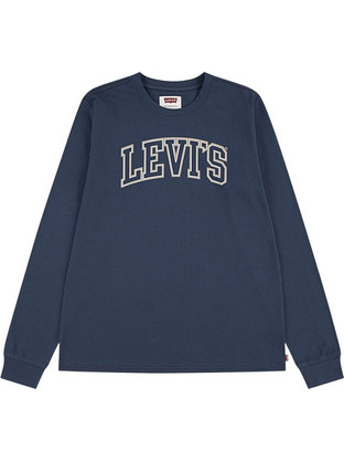 Levi's Παιδικό T-Shirt Μακρυμάνικο Navy Μπλε 8EP410-UF3