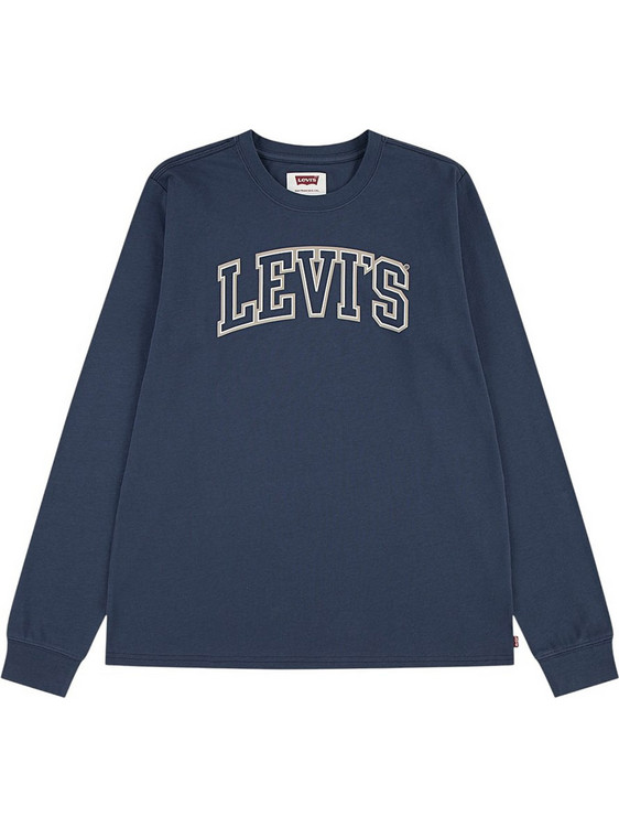 Levi's Παιδικό T-Shirt Μακρυμάνικο Navy Μπλε 8EP410-UF3